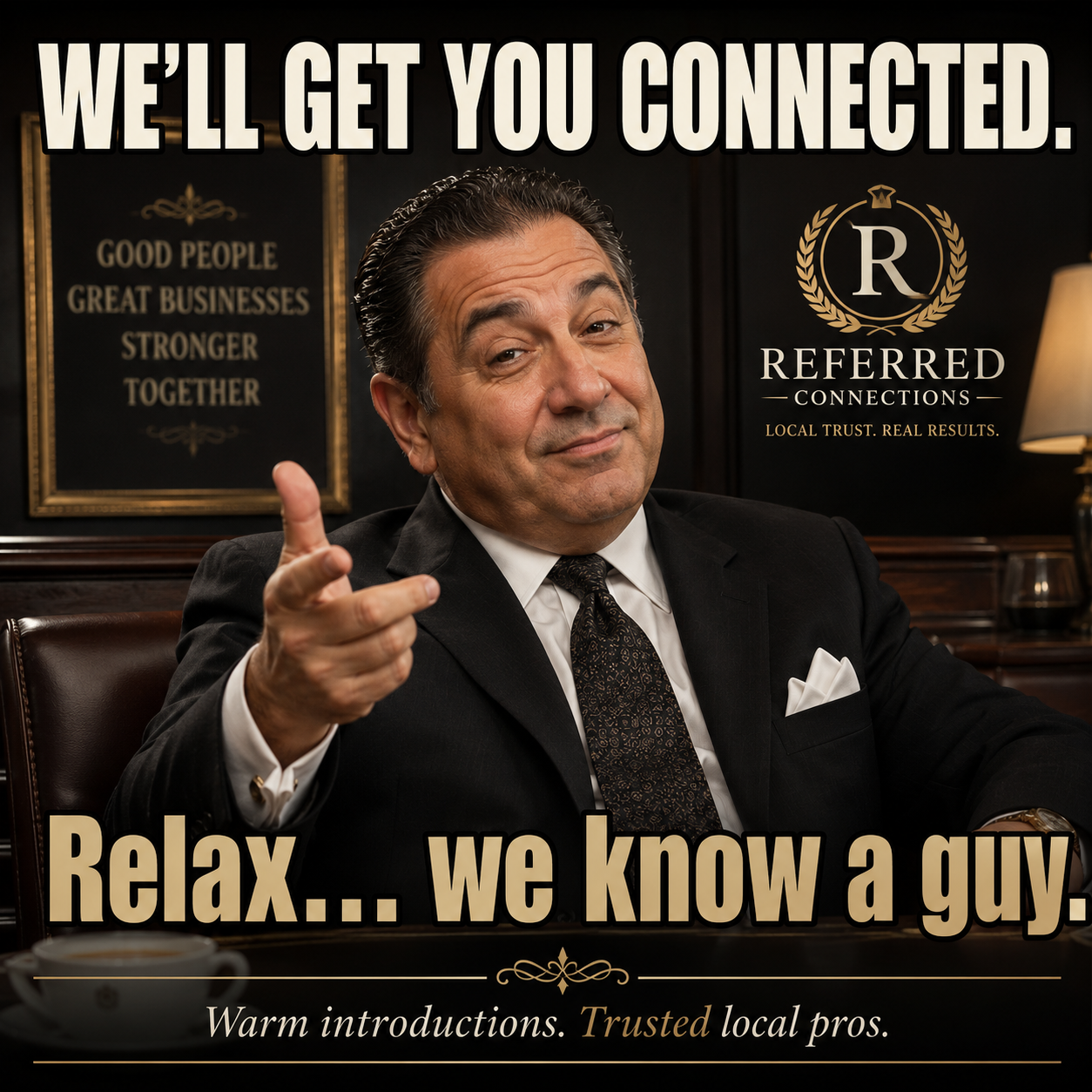 Relax... we know a guy